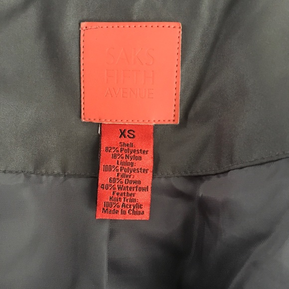 Puffer Coat from Saks Fifth Avenue - Picture 7 of 8